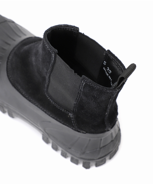 AP STUDIO（エーピーストゥディオ）の「【DIEMME／ディエンメ】スエード × ラバーブーツ（ブーツ・レディース・ブラック・36/37/38/39）」の5枚目の写真