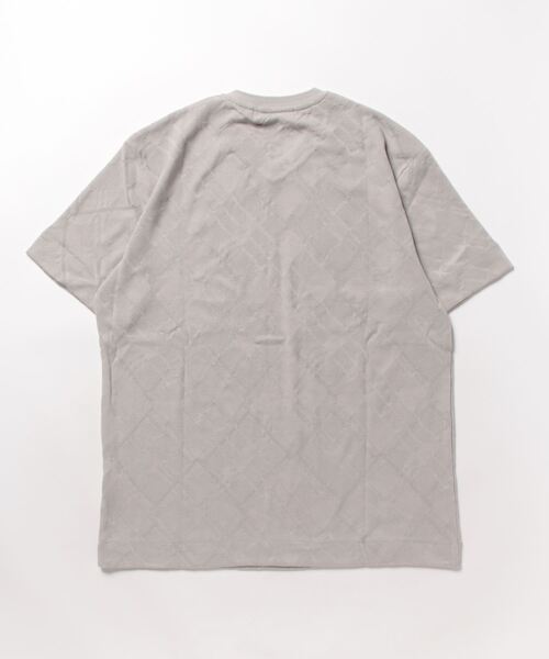 UNION STATION（ユニオンステーション）の「アーガイルリンクスジャガードVネックT（Tシャツ/カットソー・メンズ・ホワイト/ライトグレー/ネイビー・L/LL/M）」の16枚目の写真