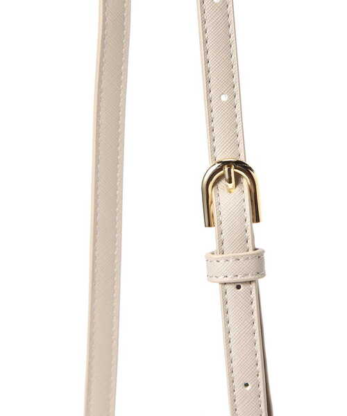 NATURAL BEAUTY BASIC（ナチュラルビューティーベーシック）の「ノットリボンハンドバッグ（クラッチバッグ・レディース・ブラック/ベージュ系その他2・ﾌﾘ-）」の10枚目の写真