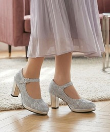 LibertyDoll/6.5cmチャンキーヒールストラップ美脚パンプス(1110/MS1110/MS-1110)