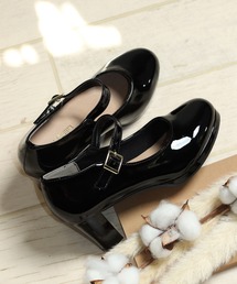 パンプス（ブラック/黒色系・花柄・ボタニカル柄）ファッション通販