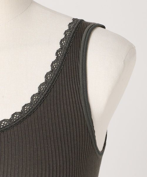 EMILY WEEK（エミリーウィーク）の「オーガニックコットン2パックリブタンクトップ（インナーウェア/肌着・レディース・A・FREE）」の9枚目の写真