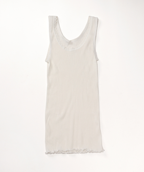 EMILY WEEK（エミリーウィーク）の「オーガニックコットン2パックリブタンクトップ（インナーウェア/肌着・レディース・A・FREE）」の6枚目の写真