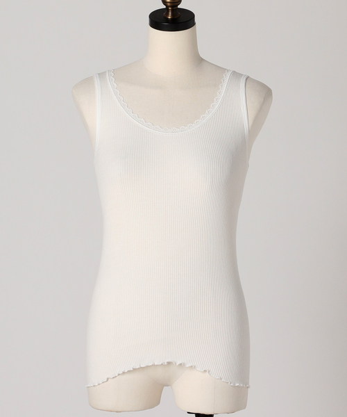 EMILY WEEK（エミリーウィーク）の「オーガニックコットン2パックリブタンクトップ（インナーウェア/肌着・レディース・A・FREE）」の5枚目の写真