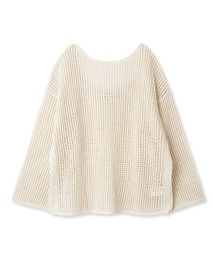 【emmi atelier】メッシュニットプルオーバー