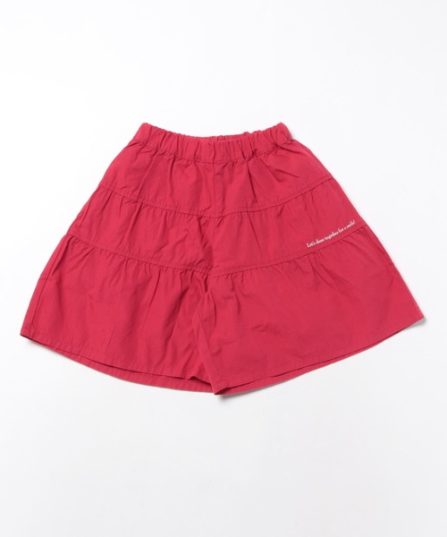 RAGMART(ラグマート)の「ギャザーキュロット(スカート・キッズ・ブラック/レッド・130cm/100cm/110cm/120cm)」の10枚目の写真