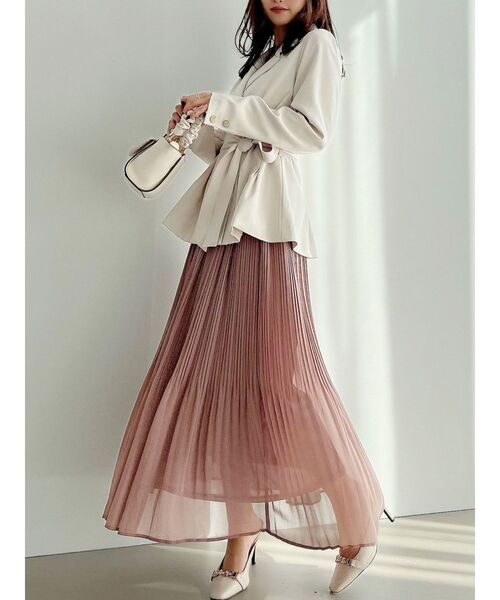 RESEXXY（リゼクシー）の「シアープリーツフレアスカート（スカート・レディース・ピンク/ブルー/その他1・FREE）」の6枚目の写真