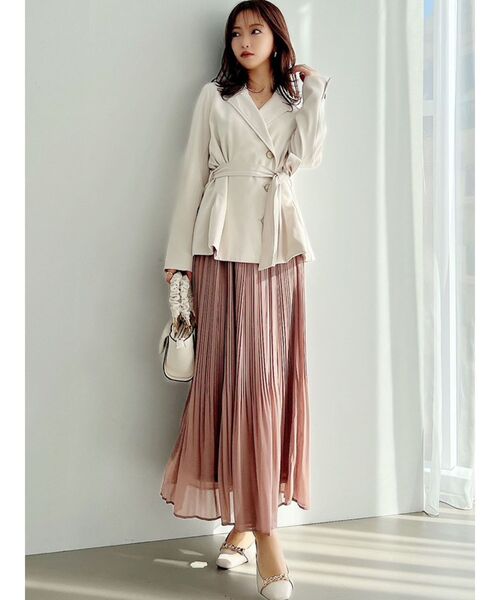 RESEXXY（リゼクシー）の「シアープリーツフレアスカート（スカート・レディース・ピンク/ブルー/その他1・FREE）」の18枚目の写真