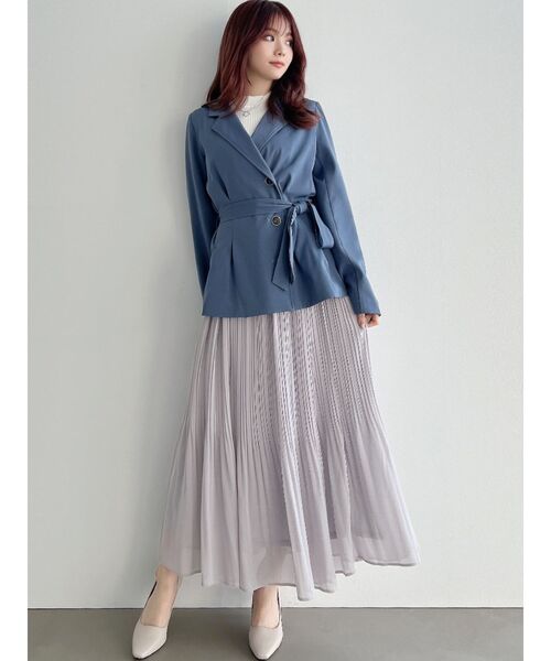 RESEXXY（リゼクシー）の「シアープリーツフレアスカート（スカート・レディース・ピンク/ブルー/その他1・FREE）」の21枚目の写真