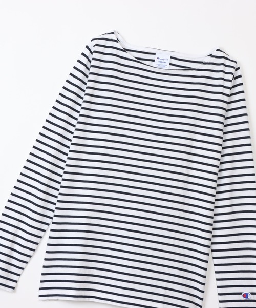 未使用 トッドスナイダー × チャンピオン ボーダー ロングスリーブ ロンT M Amazon | [チャンピオン] 長袖Tシャツ 長袖 丸首 綿100% COTTON