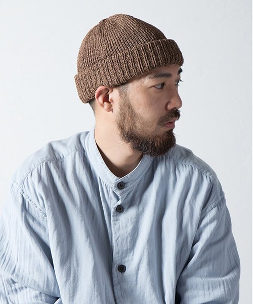 RACAL(ラカル)の「【Racal】Japanese paper Roll knit watch RL-20-1097(ニットキャップ/ビーニー・メンズ・チャコールグレー/ライトグレー/ブラック/ベージュ/ネイビー/ブラウン/オリーブ/オレンジ/ライトベージュ・FREE)」の5枚目の写真