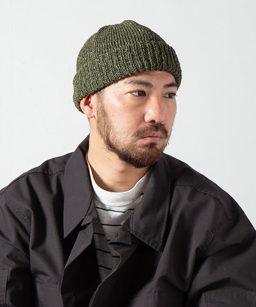 RACAL(ラカル)の「【Racal】Japanese paper Roll knit watch RL-20-1097(ニットキャップ/ビーニー・メンズ・チャコールグレー/ライトグレー/ブラック/ベージュ/ネイビー/ブラウン/オリーブ/オレンジ/ライトベージュ・FREE)」の8枚目の写真