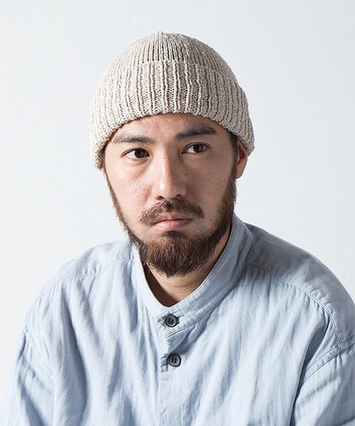 RACAL(ラカル)の「【Racal】Japanese paper Roll knit watch RL-20-1097(ニットキャップ/ビーニー・メンズ・チャコールグレー/ライトグレー/ブラック/ベージュ/ネイビー/ブラウン/オリーブ/オレンジ/ライトベージュ・FREE)」の7枚目の写真