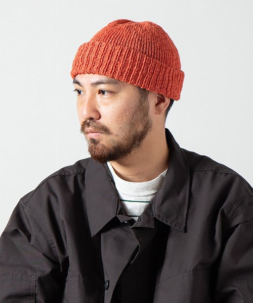 RACAL(ラカル)の「【Racal】Japanese paper Roll knit watch RL-20-1097(ニットキャップ/ビーニー・メンズ・チャコールグレー/ライトグレー/ブラック/ベージュ/ネイビー/ブラウン/オリーブ/オレンジ/ライトベージュ・FREE)」の9枚目の写真