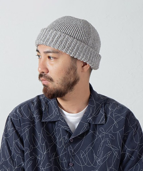 RACAL(ラカル)の「【Racal】Japanese paper Roll knit watch RL-20-1097(ニットキャップ/ビーニー・メンズ・チャコールグレー/ライトグレー/ブラック/ベージュ/ネイビー/ブラウン/オリーブ/オレンジ/ライトベージュ・FREE)」の4枚目の写真