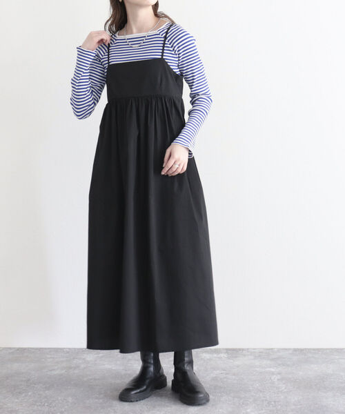 fredy emue（フレディエミュ）の「ギャザーキャミワンピース（ワンピース・レディース・レッド/ブラック・38）」の20枚目の写真