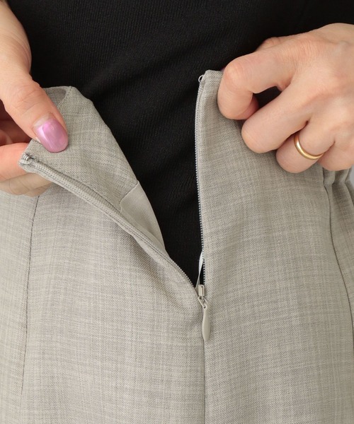 A part by(アパートバイ)の「セミフレアスカート(スカート・レディース・ブラック/グレー系その他4/ベージュ/ライトブラウン/ライトベージュ・FREE/SMALL)」の13枚目の写真