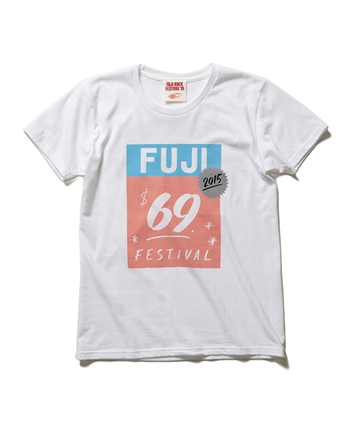 Ray BEAMS（レイビームス）の「FUJI ROCK FESTIVAL'15 × BEAMS / ”69” by Koji Yamaguchi（Tシャツ/カットソー・レディース・ホワイト/ヘザ－グレー・X-SMALL）」の7枚目の写真