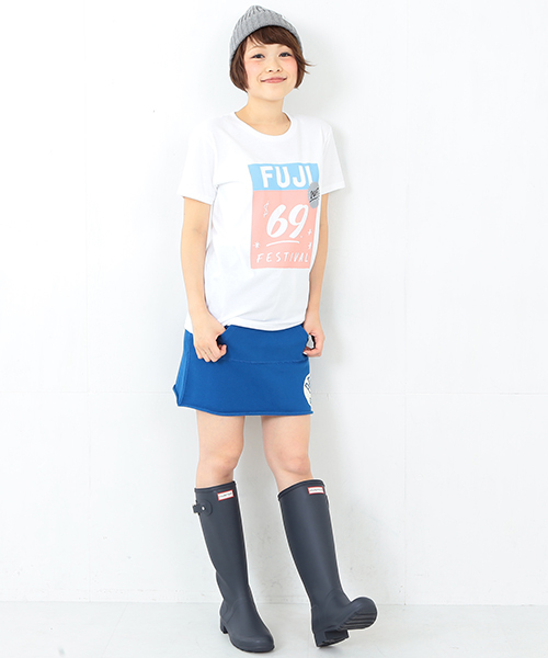 Ray BEAMS（レイビームス）の「FUJI ROCK FESTIVAL'15 × BEAMS / ”69” by Koji Yamaguchi（Tシャツ/カットソー・レディース・ホワイト/ヘザ－グレー・X-SMALL）」の9枚目の写真