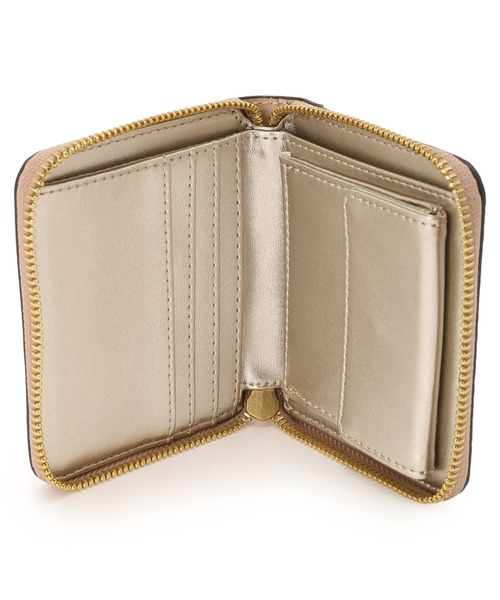 Guess(ゲス)の「LAUREL Small Zip Around Wallet(財布・レディース・ホワイト/ライトピンク/ライトベージュ/ブラック/ライトブルー・ONE SIZE)」の6枚目の写真