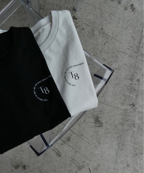 TRUNC（トランクエイティーエイト）の「Printed Logo T-shirt（Tシャツ/カットソー・レディース・ブラック/アイボリー・FREE）」の22枚目の写真