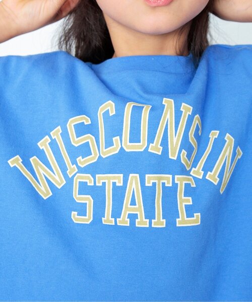 BREEZE(ブリーズ)の「カラフルカレッジTシャツ(Tシャツ/カットソー・キッズ・ピンク/ブルー/グリーン/イエロー/キナリ/チャコール・130/140/80/100/90/110/120)」の17枚目の写真