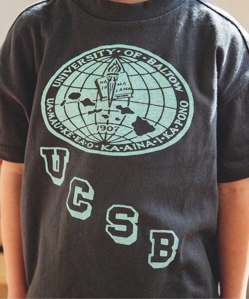 BREEZE(ブリーズ)の「カラフルカレッジTシャツ(Tシャツ/カットソー・キッズ・ピンク/ブルー/グリーン/イエロー/キナリ/チャコール・130/140/80/100/90/110/120)」の18枚目の写真