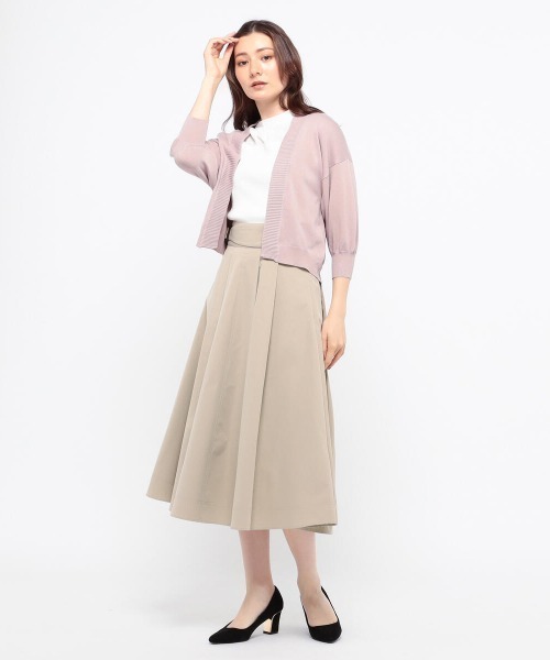 MISCH MASCH(ミッシュマッシュ)の「ショートトッパーカーディガン(カーディガン/ボレロ・レディース・ブルー/ピンク/ブラック/ホワイト・MEDIUM)」の6枚目の写真