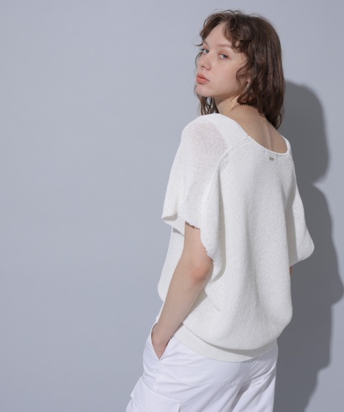 CADUNE（カデュネ）の「深Vニット（ニット/セーター）」 - WEAR