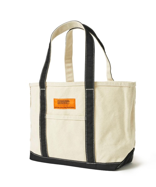 UNIVERSAL OVERALL(ユニバーサルオーバーオール)の「【UNIVERSAL OVERALL】TOTE BAG / 頒布トートバッグ(トートバッグ・レディース・ホワイト系3/ホワイト系2/ホワイト系4/ホワイト系1・FREE)」の4枚目の写真