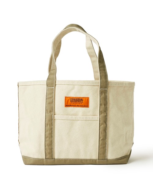 UNIVERSAL OVERALL(ユニバーサルオーバーオール)の「【UNIVERSAL OVERALL】TOTE BAG / 頒布トートバッグ(トートバッグ・レディース・ホワイト系3/ホワイト系2/ホワイト系4/ホワイト系1・FREE)」の6枚目の写真