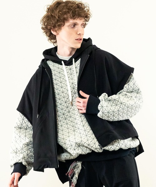 masterkey（マスターキー）の「masterkey マスターキー / COMFORT-HOODIE ストレッチエナジーコンフォートフーディ / MK24A-C-21（パーカー・メンズ・ブラウン/ブラック/サンドベージュ・FREE）」の2枚目の写真