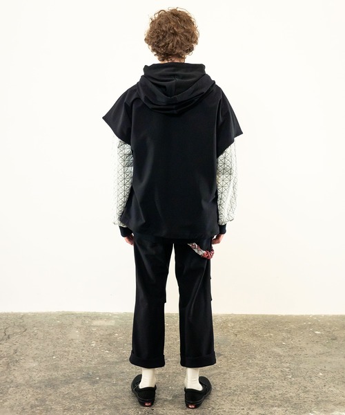 masterkey（マスターキー）の「masterkey マスターキー / COMFORT-HOODIE ストレッチエナジーコンフォートフーディ / MK24A-C-21（パーカー・メンズ・ブラウン/ブラック/サンドベージュ・FREE）」の10枚目の写真