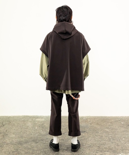 masterkey（マスターキー）の「masterkey マスターキー / COMFORT-HOODIE ストレッチエナジーコンフォートフーディ / MK24A-C-21（パーカー・メンズ・ブラウン/ブラック/サンドベージュ・FREE）」の20枚目の写真