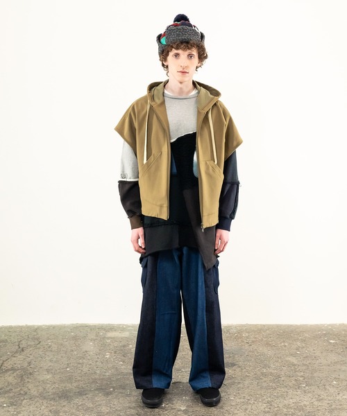 masterkey（マスターキー）の「masterkey マスターキー / COMFORT-HOODIE ストレッチエナジーコンフォートフーディ / MK24A-C-21（パーカー・メンズ・ブラウン/ブラック/サンドベージュ・FREE）」の11枚目の写真