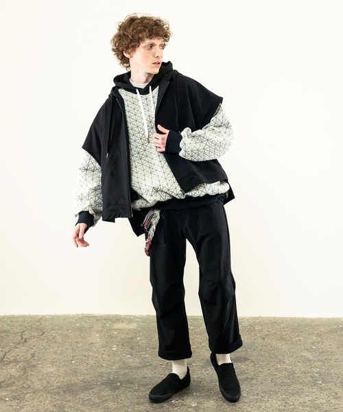 masterkey（マスターキー）の「masterkey マスターキー / COMFORT-HOODIE ストレッチエナジーコンフォートフーディ / MK24A-C-21（パーカー・メンズ・ブラウン/ブラック/サンドベージュ・FREE）」の22枚目の写真