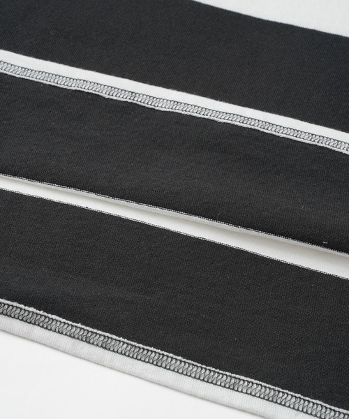 MILKFED.（ミルクフェド）の「BACK LOGO STRIPED TUNIC（ワンピース・レディース・ブラック/レッド/ネイビー・ONE SIZE）」の13枚目の写真