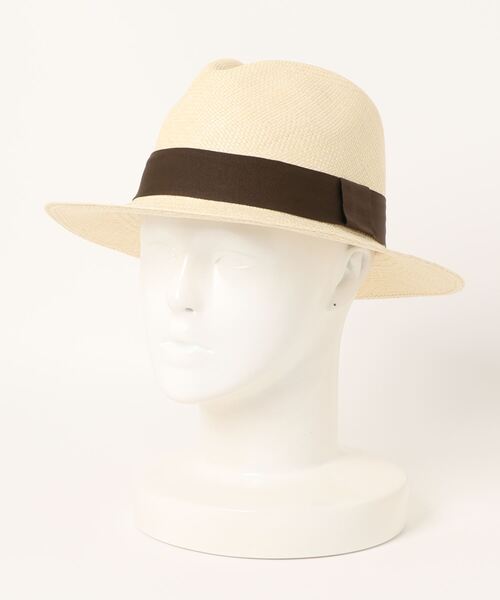 agnes b.(アニエスベー)の「KH19 CHAPEAU パナマハット(ハット・レディース・ベージュ・LARGE/MEDIUM)」の2枚目の写真