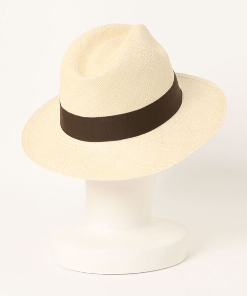 agnes b.(アニエスベー)の「KH19 CHAPEAU パナマハット(ハット・レディース・ベージュ・LARGE/MEDIUM)」の3枚目の写真