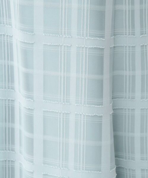 couture brooch(クチュールブローチ)の「◆【愛されキャミワンピ】シアーチェックキャミワンピース(ワンピース・レディース・ライトグリーン/ブラック/ダークオレンジ・38/42/36/40)」の13枚目の写真