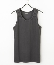 NAVY テレコタンクトップ