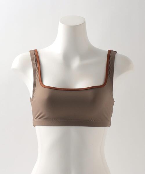 Steven Alan（スティーブンアラン）の「＜NU SWIM＞DAISY TOP/スイムトップ（水着・レディース・モカ・S）」の2枚目の写真