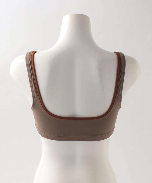 Steven Alan（スティーブンアラン）の「＜NU SWIM＞DAISY TOP/スイムトップ（水着・レディース・モカ・S）」の3枚目の写真