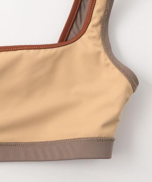 Steven Alan（スティーブンアラン）の「＜NU SWIM＞DAISY TOP/スイムトップ（水着・レディース・モカ・S）」の6枚目の写真