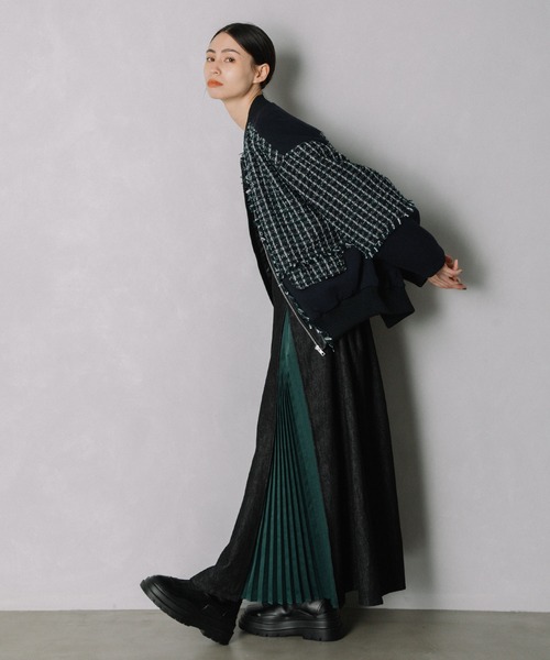 MARECHAL TERRE（マルシャルテル）の「ツイードブルゾン（ブルゾン