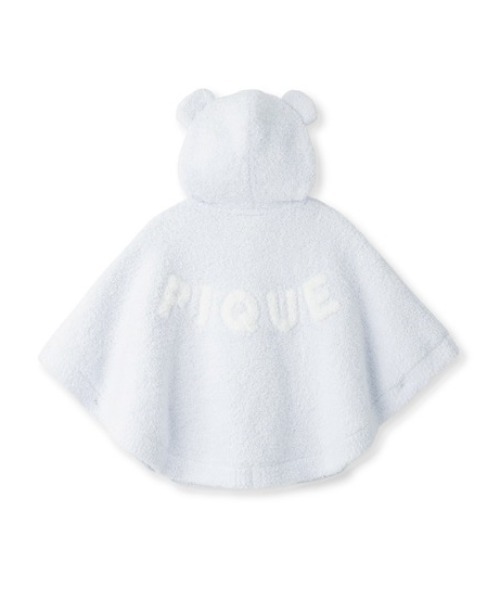 gelato pique（ジェラートピケ）の「【ONLINE限定カラーあり】【BABY】パウダーベアポンチョ（その他ベビーウェア・キッズ・ブルー/ピンク/ベージュ・70/80）」の17枚目の写真