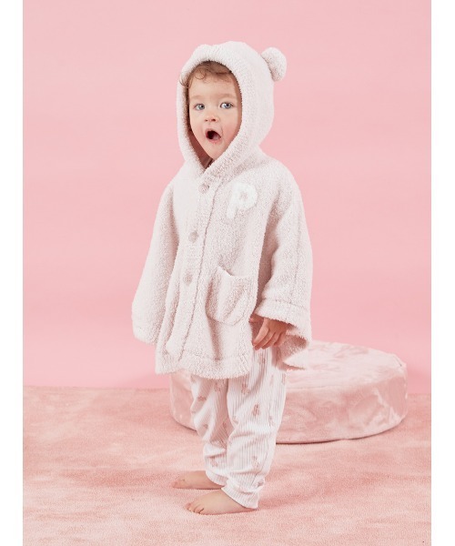 ジェラートピケ　新品タグ付き　ベビモコハートベア上下セット　ピンク 楽天市場】【SALE／30%OFF】ベビモコハートベアジャガードプル