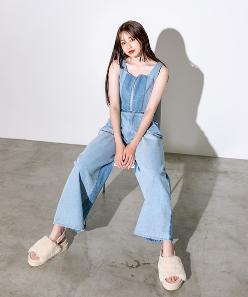 OLIVE des OLIVE（オリーブデオリーブ）の「ファーサンダル　1032130050（サンダル・レディース・ブラック/アイボリー・MEDIUM/LARGE）」の17枚目の写真