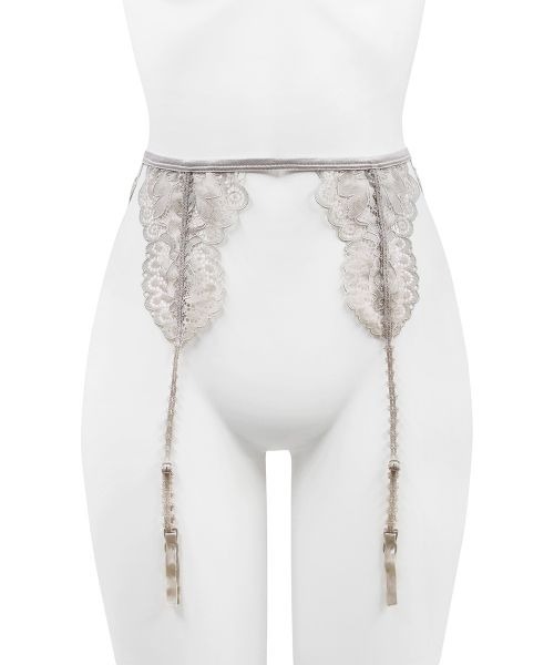 ANNEBRA(アンブラ)の「Pleat レースガーターベルト(その他アンダーウェア/インナー・レディース・ライトブルー/ベージュ・F)」の3枚目の写真