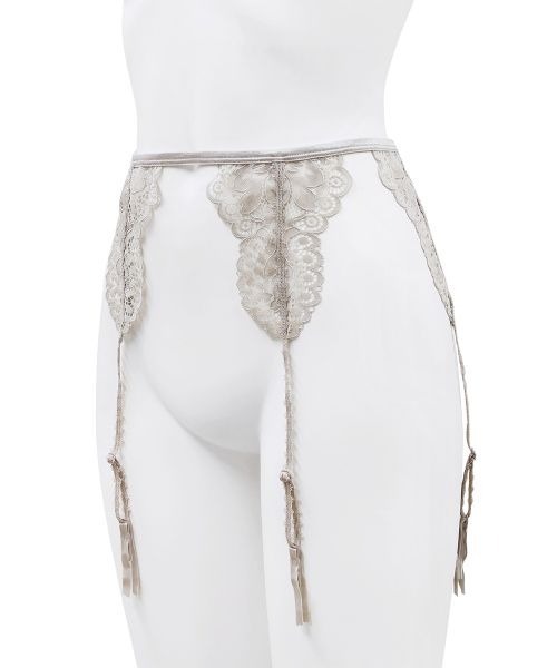 ANNEBRA(アンブラ)の「Pleat レースガーターベルト(その他アンダーウェア/インナー・レディース・ライトブルー/ベージュ・F)」の8枚目の写真